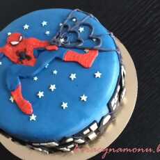 Przepis na Tort Spiderman 