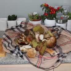 Przepis na GRZYBOWE 'KASZOTTO' / FOREST MUSHROOMS WITH PEARL BARLEY