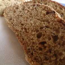 Przepis na Chleb mieszany z czerstwym razowym pieczywem