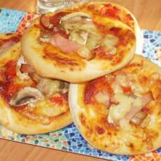 Przepis na Pizzerinki-puszyste i wspaniałe, mini pizze :-) 