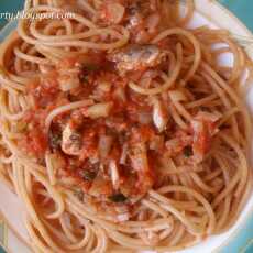 Przepis na Spaghetti z sardynkami