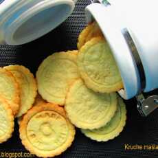 Przepis na Kruche maślane ciasteczka - herbatniki (dziecinnie proste)