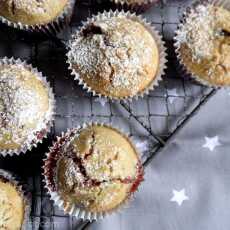 Przepis na Muffina malinowa z żurawiną