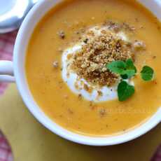 Przepis na Zupa krem z batatów, selera i marchewki