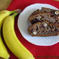 Przepis na Chlebek bananowy z orzechami laskowymi