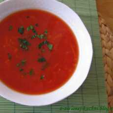 Przepis na Delikatna pomidorowa z jaglanką
