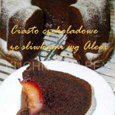 Przepis na Ciasto czekoladowe ze śliwkami wg Aleex