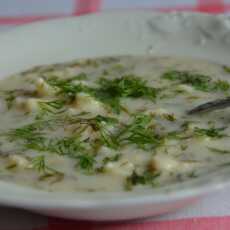 Przepis na Zupa koperkowa z lanymi kluseczkami - najbardziej niefotogeniczna zupa - ZnP*