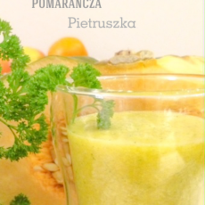 Przepis na Dyniowo-pomarańczowe smoothie z akcentem zielonej pietruszki - na zdrowie!