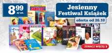 Przepis na [promocje] Jesienny festiwal książek – tytuły za 8,99zł