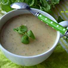 Przepis na Zupa-krem kartoflana ze świeżym majerankiem
