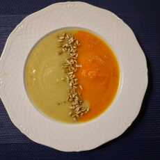 Przepis na Podwójna przyjemność, czyli dwie zupy - krem z marchewki i krem z topinamburu