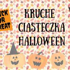 Przepis na Kruche ciasteczka z brązowym cukrem wersja Halloween!