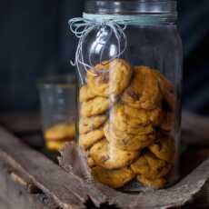 Przepis na Dyniowe ciasteczka z czekoladą - najlepsze! (Pumpkin Chocolate Chip Cookies)