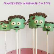Przepis na Frankenstein marshmallow pops