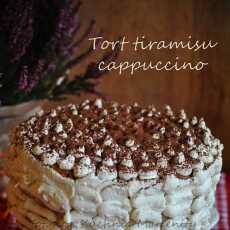 Przepis na Torcik Tiramisu- cappuccino'we 