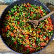 Przepis na Kasza gryczana z warzywami w curry