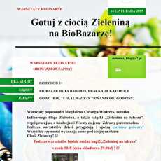 Przepis na Bezpłatne warsztaty na katowickim Biobazarze w najbliższą sobotę, 14 listopada!