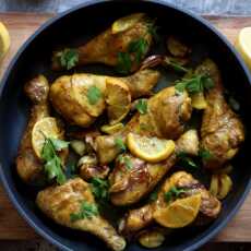 Przepis na Pieczone udka z kurczaka w curry