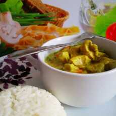 Przepis na Kurczak curry z ryżem na mleczku kokosowym