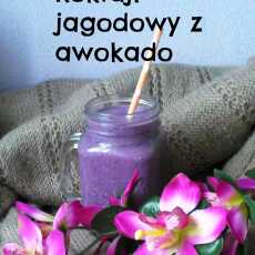 Przepis na Smoothie jagodowe z awokado 