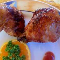 Przepis na Prosty kurczak z cytrusami i imbirem w sosie pomidorowym.