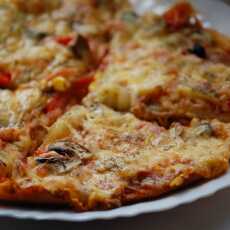 Przepis na Pizza i sos czosnkowy