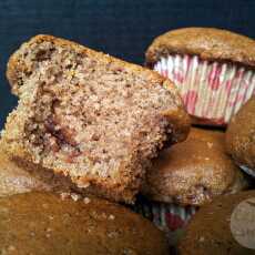 Przepis na Piernikowe muffiny pełnoziarniste 