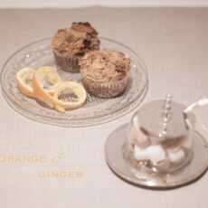 Przepis na BAKING :: Orange & ginger muffins with cinnamon top