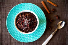 Przepis na Czekoladowo-korzenny pudding ryżowy