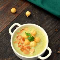 Przepis na Kremowa zupa brokułowo-serowa