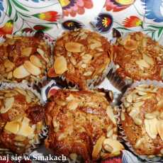 Przepis na Żytnio razowe muffiny z chałwą lub czekoladą 