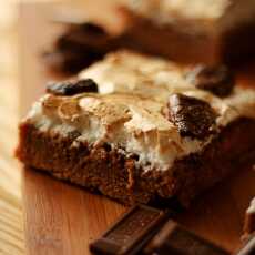 Przepis na Smore's - brownie z pianką marshmallow 