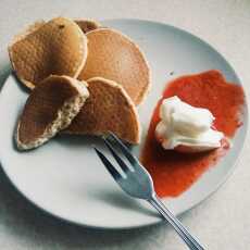 Przepis na Pancakes na bazie serka (na podstawie ricotta hotcakes)