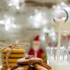 Przepis na Ciastka z orzechami pekan dla Świętego Mikołaja
