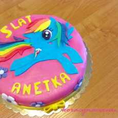 Przepis na Tort z Rainbow Dash