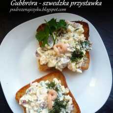 Przepis na Gubbröra - szwedzka przystawka jajeczna z anchois