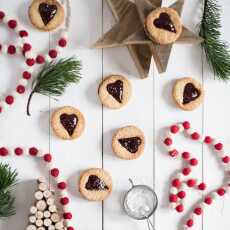 Przepis na CIASTKA LINZER.