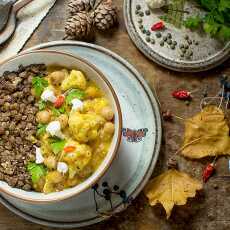 Przepis na Curry z dynią i kalafiorem 