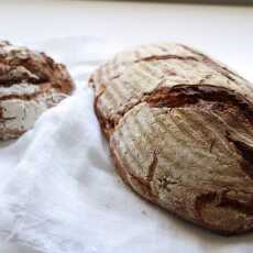 Przepis na Chleb pszenno – orkiszowy z płatkami żytnimi i owsianymi