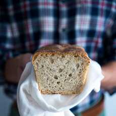 Przepis na Domowy chleb na zakwasie, ze słonecznikiem