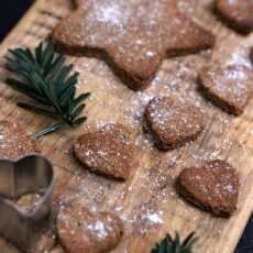 Przepis na Migdałowo - cynamonowe ciasteczka świąteczne