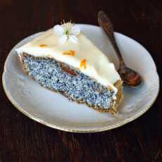 Przepis na Decadent poppy seed pound cake | Dekadenckie ciasto makowe