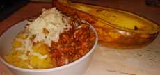Przepis na Spaghetti z dyni makaronowej