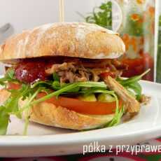 Przepis na Pulled pork hamburger czyli wyczesana wieprzowina