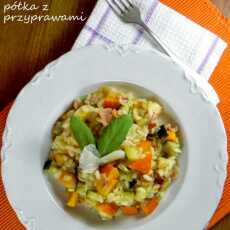 Przepis na Risotto cukiniowo - dyniowe