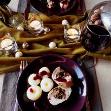 Przepis na Świąteczna polędwiczka nadziewana quinoą, borowikami i wędzoną śliwką