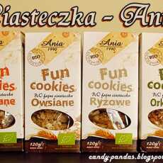 Przepis na Ciasteczka gryczane/owsiane/orkiszowe/ryżowe Fun Cookies BIO - ANIA