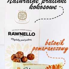 Przepis na Rawnello (kulki kokosowe) i Yummy raw bar (baton pomarańczowy) – Raw and Happy