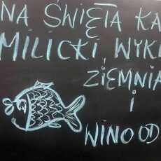 Przepis na Karp Milicki, Wykwintne Ziemniaki i Wino Od Sąsiada..